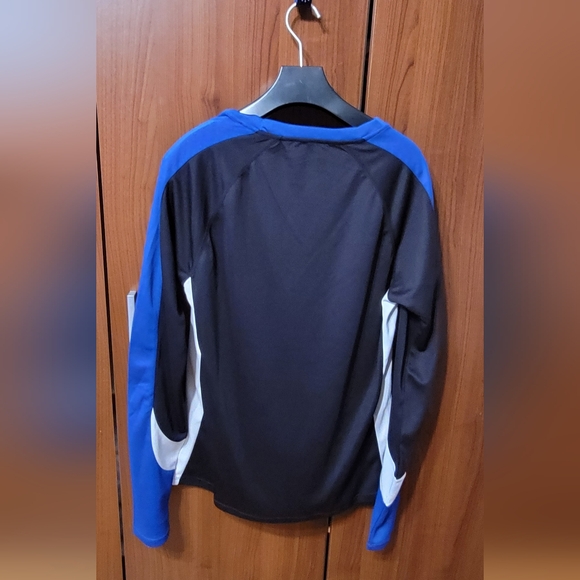 Simons - Colour block piqué T-shit - Picture 2 of 4